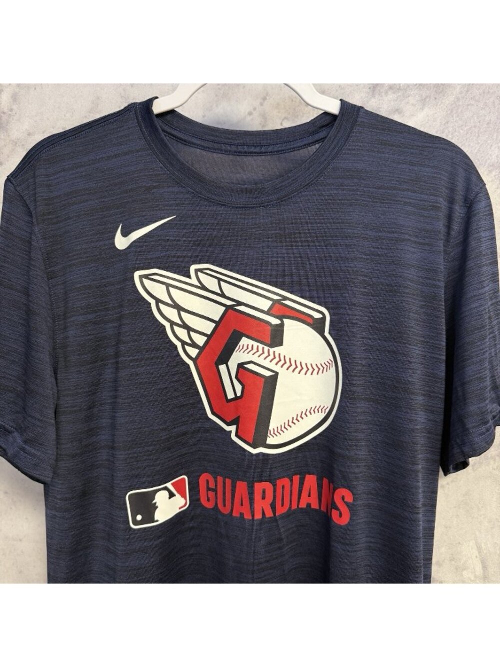 Cleveland Guardians Nike MLB Authentic Dri-Fit Short Sleeve Shirt Mens Medium